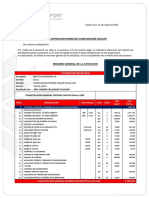 Cotizacion MZ 40 Oficina 1407