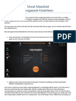 Moral Minefield Assignment Guidelines
