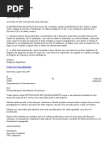 Modelo de Carta de Desligamento