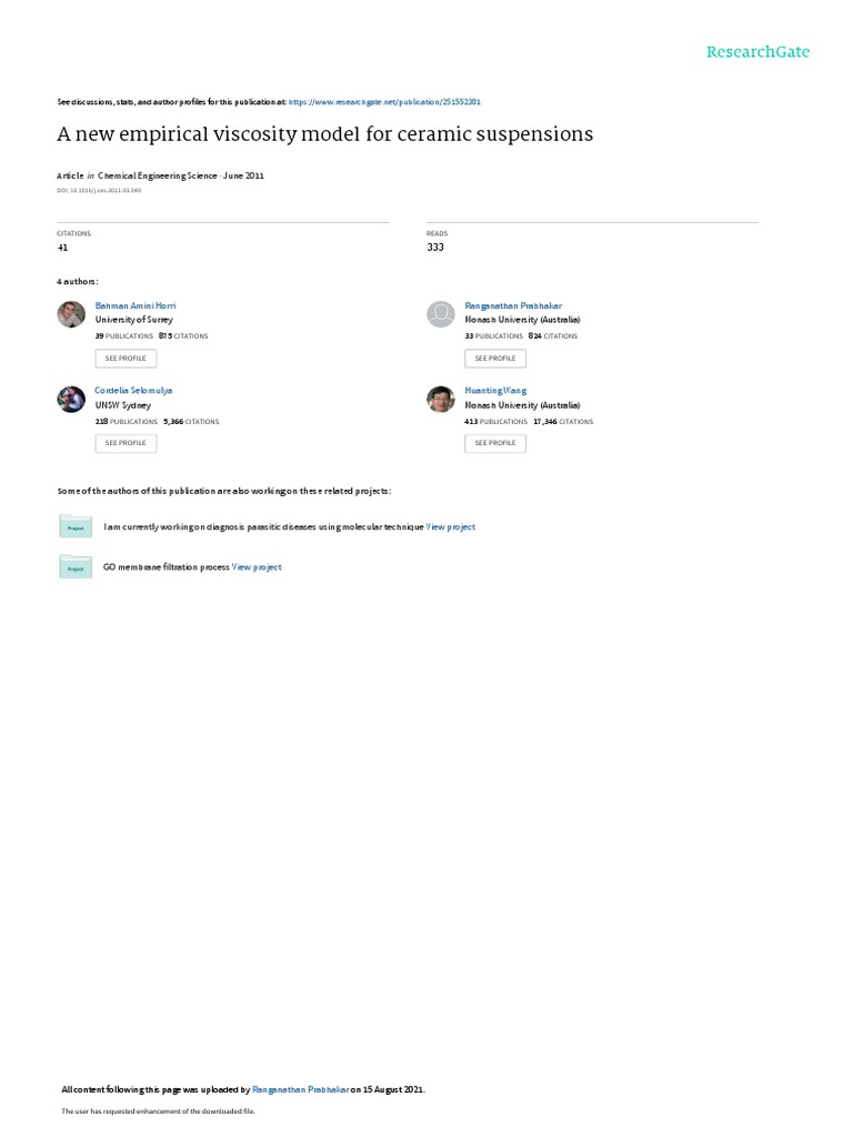 Viscosity PDF Viscosity Ceramics