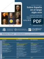 Programa Del Congreso - Sobre España en El Largo Siglo XVIII - (2021) - Organizado Por IFESXVIII