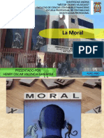 Deontología profesional: La moral