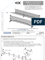 Mini Net Set: 2 in 1 Pickleball