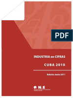 Industria en Cifras Cuba 2010