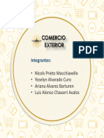 Actividad Comercio Exterior