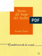 UNED Teoria Del Juego de Ajedrez Roman Toran