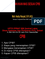 Pembenihan Ikan Mas Sesuai Cpib