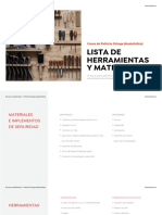 U3-01 - Lista de Herramientas y Materiales - ES