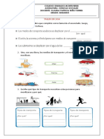 Taller Sobre Medios de Transporte