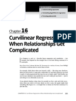 Curvilinear Regression