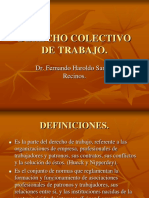 DERECHO COLECTIVO DE TRABAJO (Autoguardado) DOCTOR SANTOS