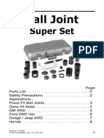 Ball Joint: Super Set