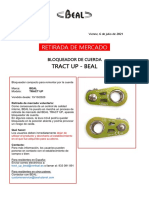 Beal Retirada Mercado Bloqueador Tractup