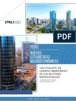 Perú Nuevas Estadísticas Macroeconómicas – Un Conjunto de Cuentas de Los Sectores Institucionales 2014-2019
