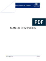 Manual de Servicios Del ITS Zapopan