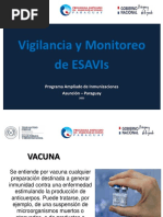 Manual ESAVI 2025: Vigilancia Vacunal | PDF | Vacunación | Vacunas