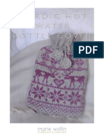 Nordic Hot Water Bottle Cover: Marie Wallin