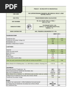 Tr. Sizing Calculation