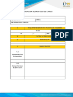 Matriz Descripcion de Cargos