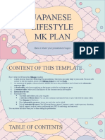 Japanese Lifestyle MK Plan