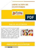 Clasificacion de Extintores