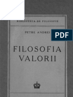 PETRE ANDREI - Filosofia Valorii