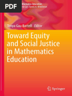 Toward Equity and Social Justice in Mathematics Education 2018