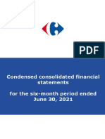 Carrefour - Condensed Consolidated Financial Statements