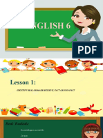 English 6 (Lesson 1)