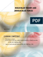 Intermolecular Forces