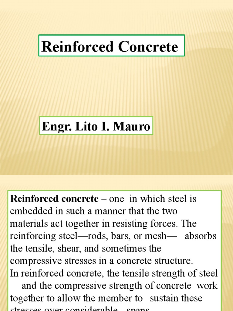 Understanding Reinforced Concrete Structures | PDF | Beam (Structure ...