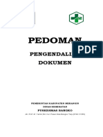 Pedoman pengendalian dokumen