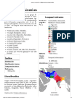 Lenguas Indoiranias - Wikipedia, La Enciclopedia Libre