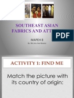 Southeast Asian Fabrics and Attires