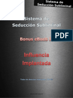 Sistema de Seduccion Subliminal BII 2013