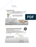 Técnicas de Secuenciación