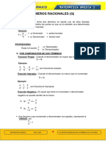 SEMANA N° 6 ( NUMEROS RACIONALES )