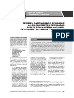 13 - Regimen Sancionador Aplicable A Las Conductas Reguladas Por El RNAT y SP Del ATIT