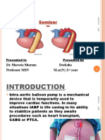 Intra Aortic Balloon Pump