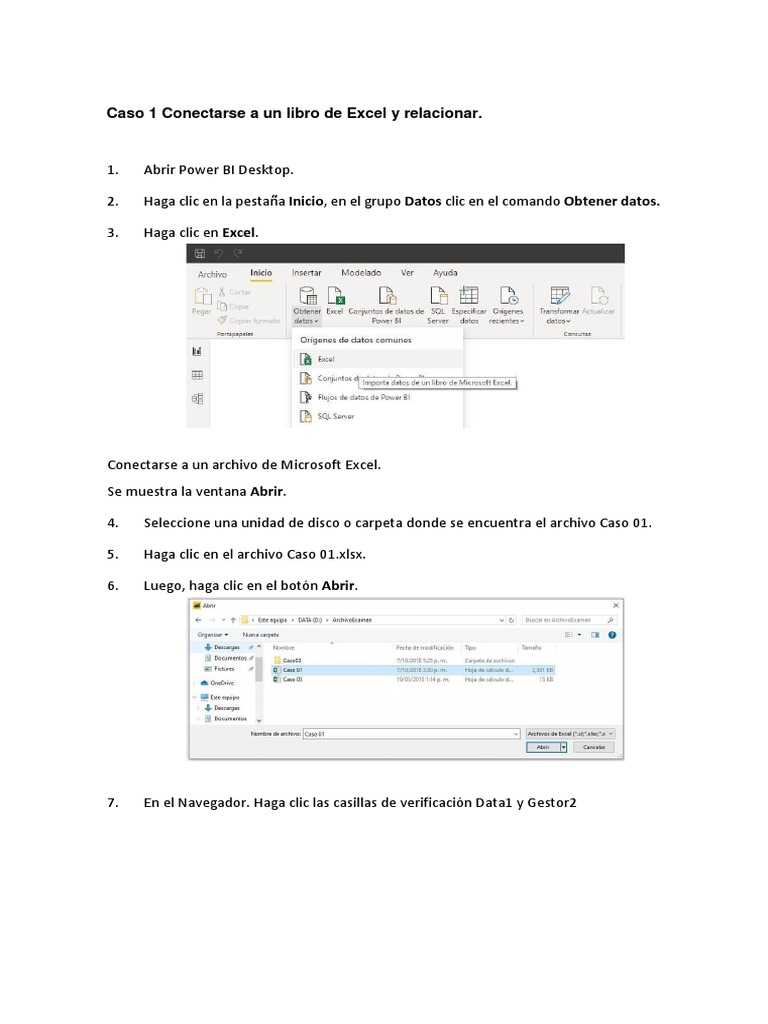 Guía Power BI para Datos y Funciones | PDF | Archivo de computadora ...