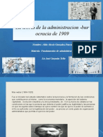 La Teoria de La Administracion - Burocracia de 1909