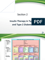 Section 2: Insulin Therapy in Type 1 and Type 2 Diabetes