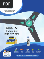 Super: India's First High Ow Fans