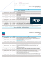 Class Times: Instructors:: Interior Design, Autocad & Revit