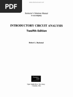 Introducción Al Análisis de Circuitos - Boylestad - Ed. 12 MANUAL SOLUTION