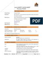 Flexseal PU425 Material Safety Data Sheet