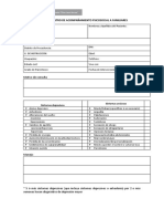 Ficha Te Registro de Acompñamientos Familiares