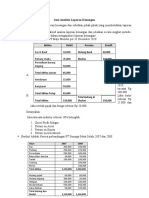 Soal Ujian Semester Analisa Laporan Keuangan