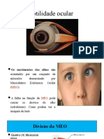 Movimentos Oculares e Músculos Extrínsecos
