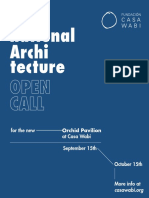 Inter National Archi Tecture: Open Call